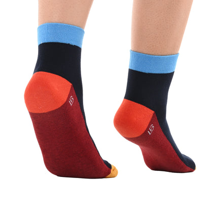 Skyfire - Hue Fives Ankle Length Socks