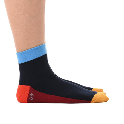 Skyfire - Hue Fives Ankle Length Socks