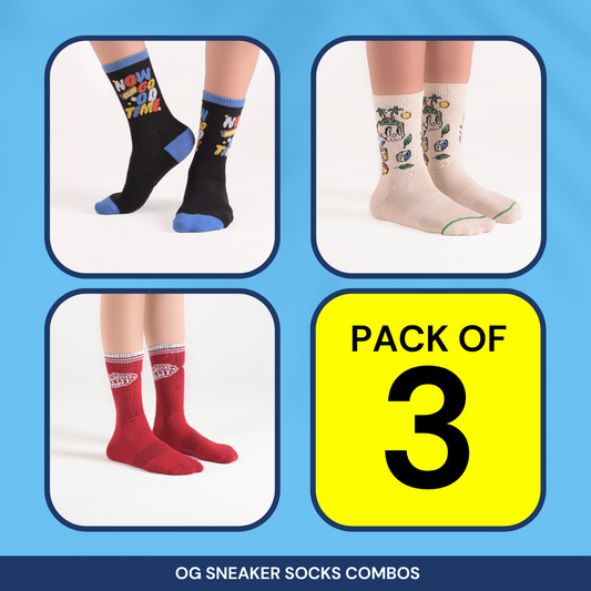 Value Pack: Assorted Pack of OG Sneaker Socks