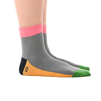 Kaleidos - Hue Fives Ankle Length Socks