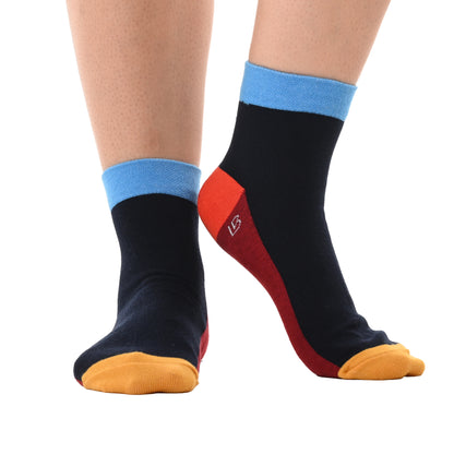 Skyfire - Hue Fives Ankle Length Socks