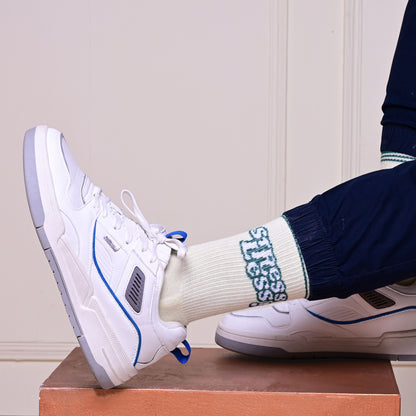 Stress-Free Whites - OG Sneaker Socks