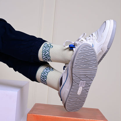 Stress-Free Whites - OG Sneaker Socks