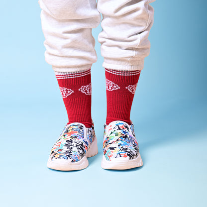 Crimson Sass - OG Sneaker Socks