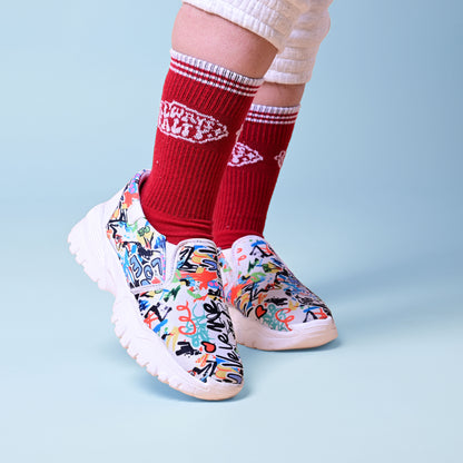 Crimson Sass - OG Sneaker Socks