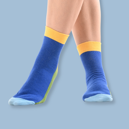 Sunburst - Hue Fives Ankle Length Socks